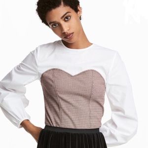 H&M Women’s Corset Top Size 8